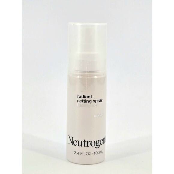 Neutrogena Radiant Makeup Setting Spray Long-Lasting & Weightless Mist 3.4 oz - Picture 4 of 10